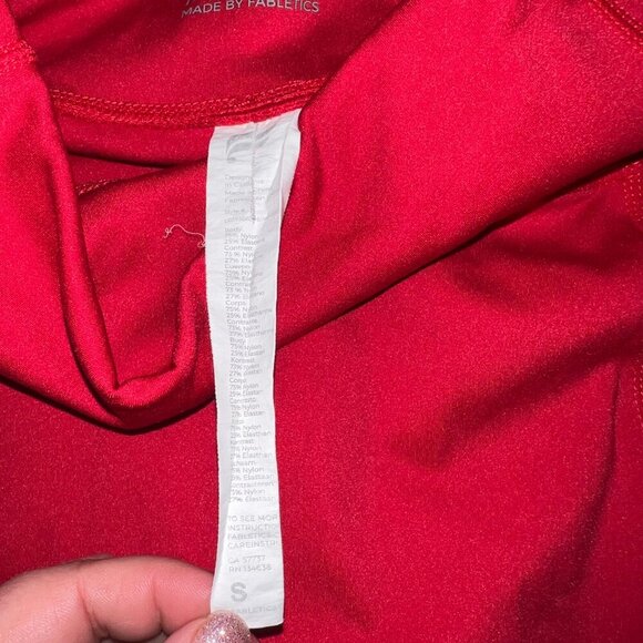 Fabletics Trinity Motion365 HW Utility Legging Persimmon Size S - Picture 8 of 11